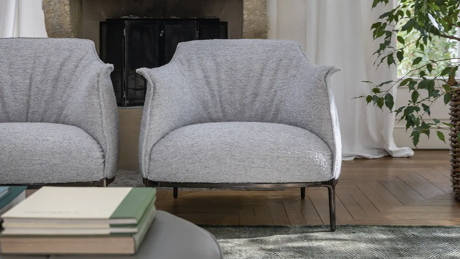 Archibald Armchair by Poltrona Frau