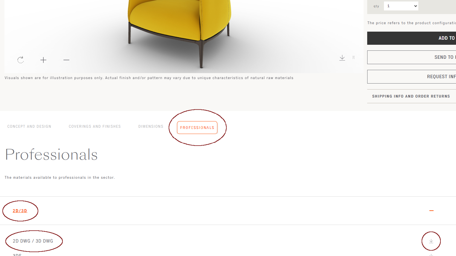 Poltrona Frau Configurator