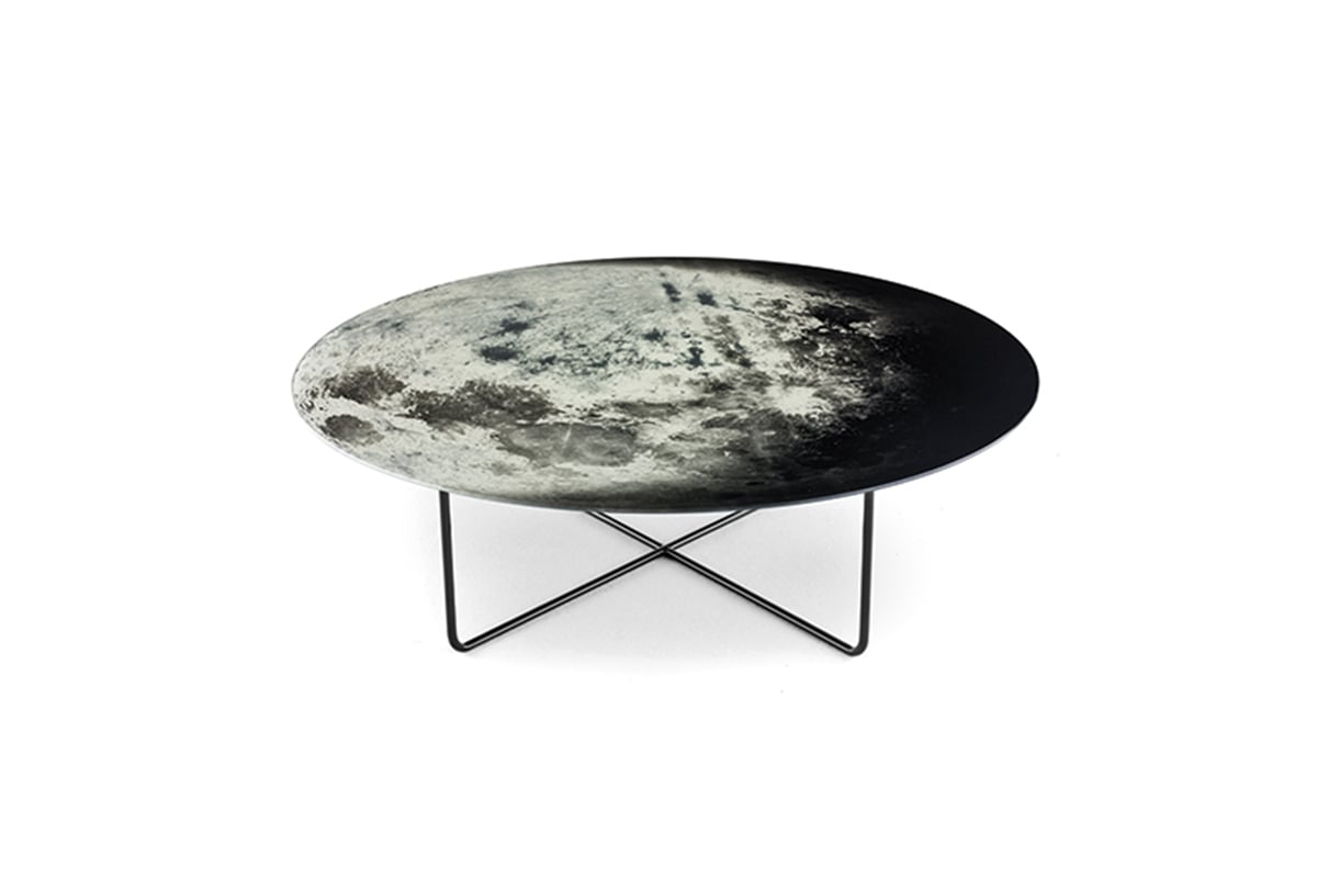 My Moon My Mirror Low Table by Diesel with Moroso