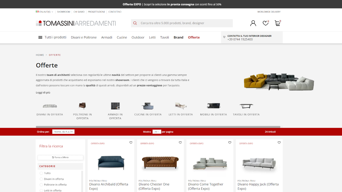 Offerte Poltrona Frau