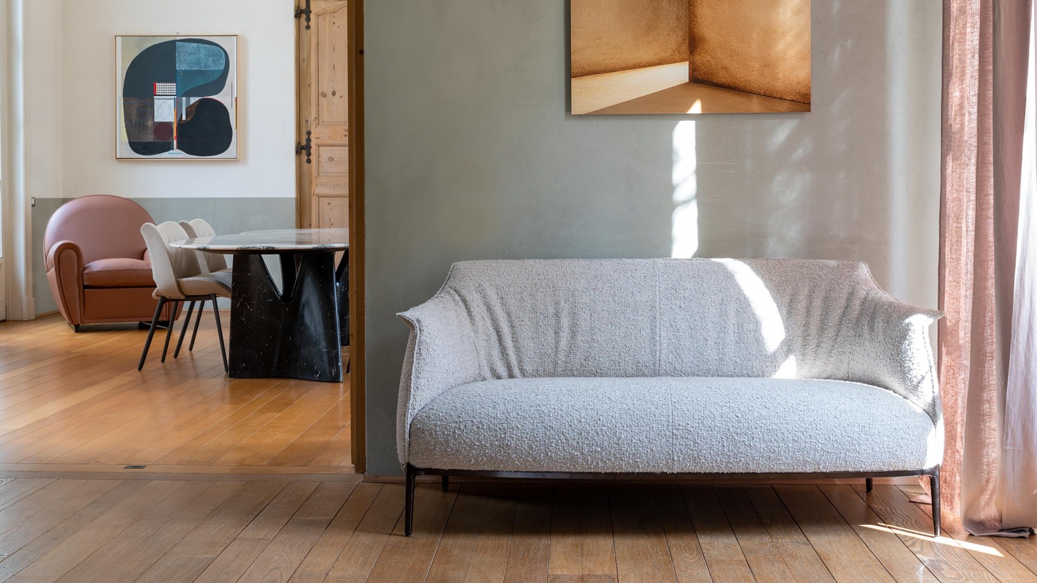 Divano Archibald di Poltrona Frau